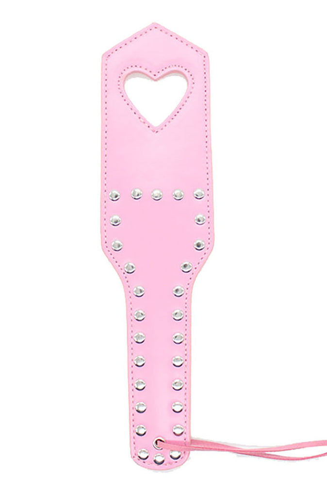 Rapture Leather Heart Paddle Pink – Laculotte