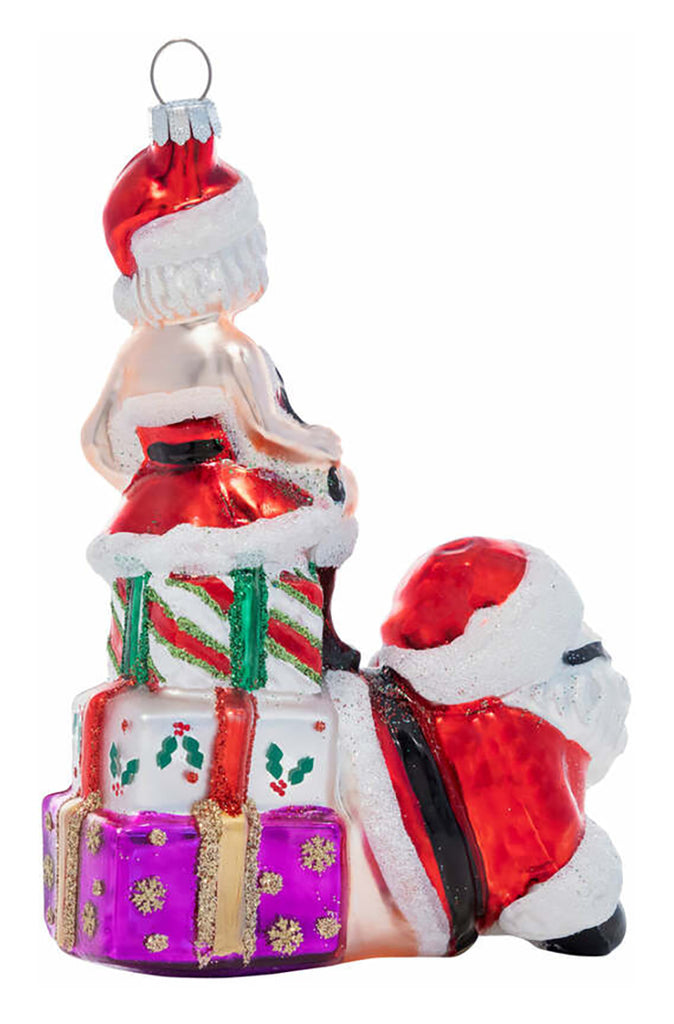 bdsm santa funny christmas Ornament