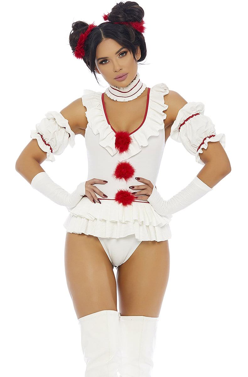 Let s Play a Game Sexy Movie Clown Character Costume TWU